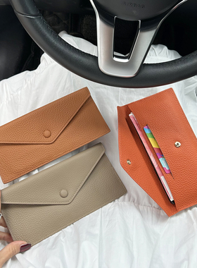 真皮超薄长款钱包女大容量钱夹2025新款手拿包放手机皮夹女式卡包