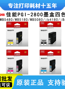 原装佳能2800墨盒2800XL IB4080 4180 5080 5180 5480打印机墨盒