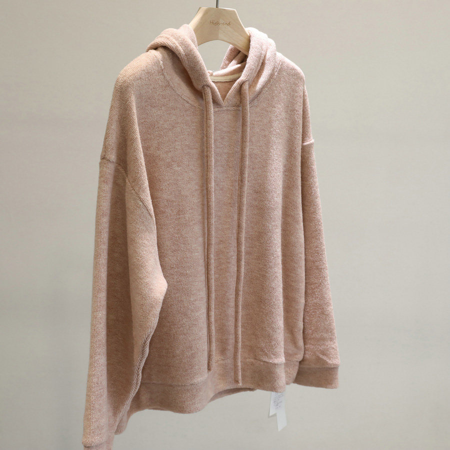 韩系少女感！粉色毛巾绒保暖连帽卫衣女秋冬宽松慵懒显瘦套头上衣,女装/女士精品,卫衣/绒衫,淘宝优惠券,粉丝福利购,淘宝优惠卷