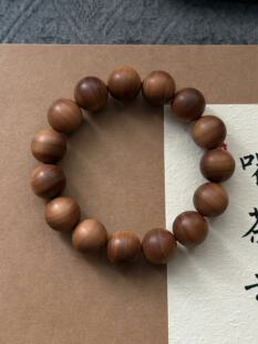 东加老山檀香手串男士大珠径素珠大气手链文玩盘玩念珠高级饰品礼