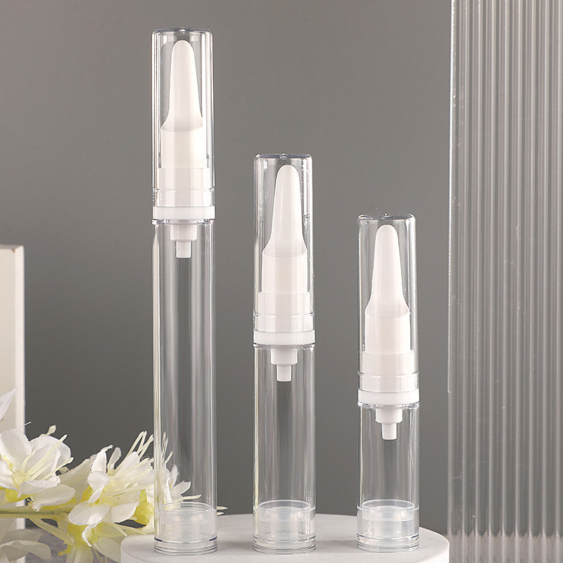 简约鸭嘴粉底液真空瓶旅行水乳分装瓶化妆品包装真空瓶现货