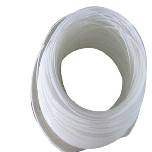 四氟软管白色铁氟龙硬管透明波纹管内衬P化工管毛细管