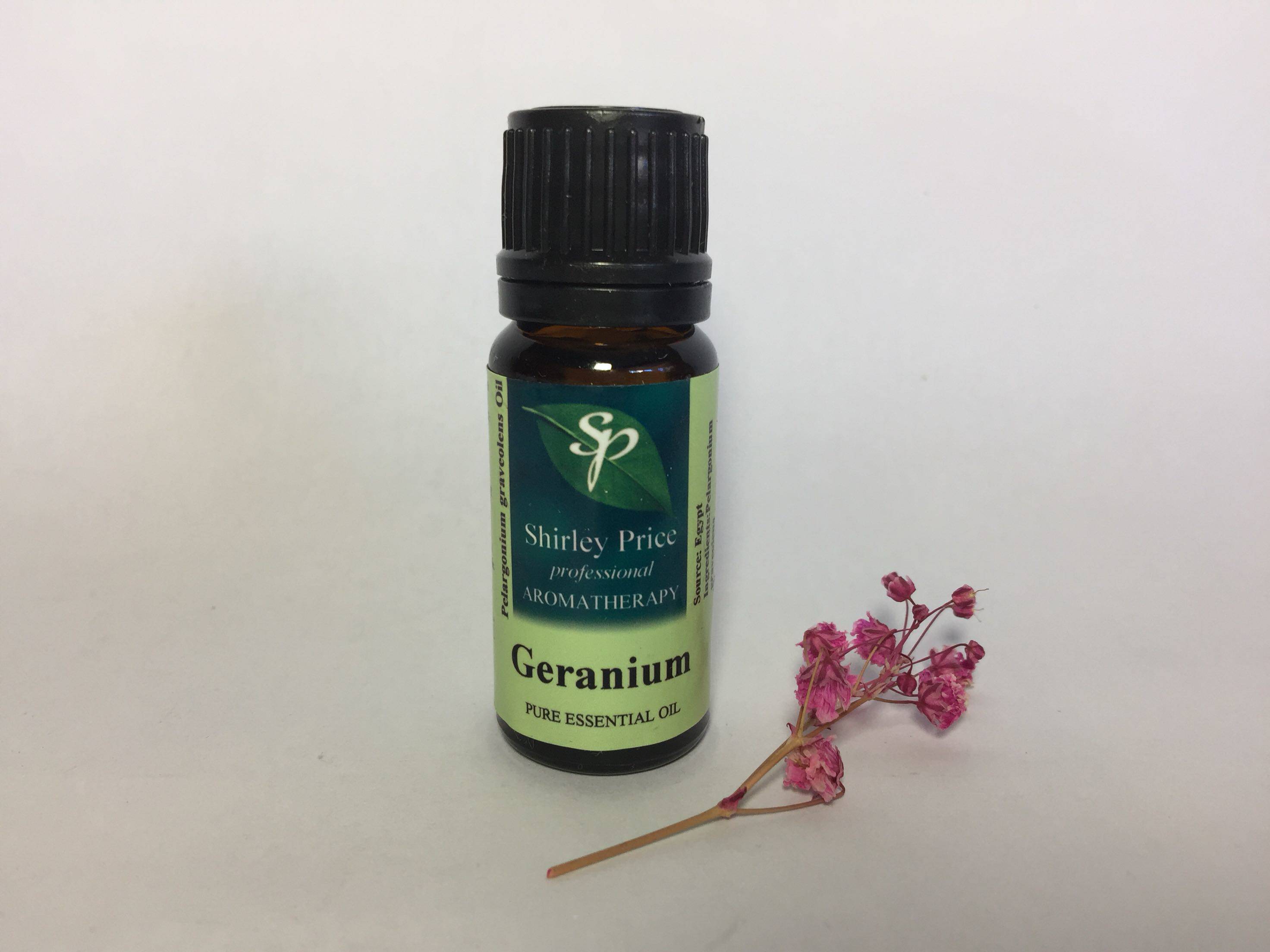 双皇冠3件包邮 英国原装shirley price 天竺葵单方精油10ml