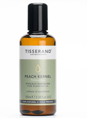 双皇冠包邮 英国原装Tisserand滴莎兰德桃核仁桃仁基础油100ML