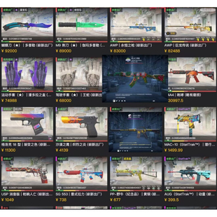 CSGO租号cs2高端账号完官匹美5E优先龙狙野荷宝石蝴蝶刀百万库存