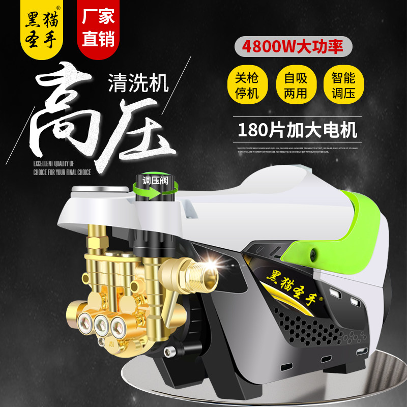 大功率220V清洗机小型家用多功能手提式空调清洗养护超高压洗车机