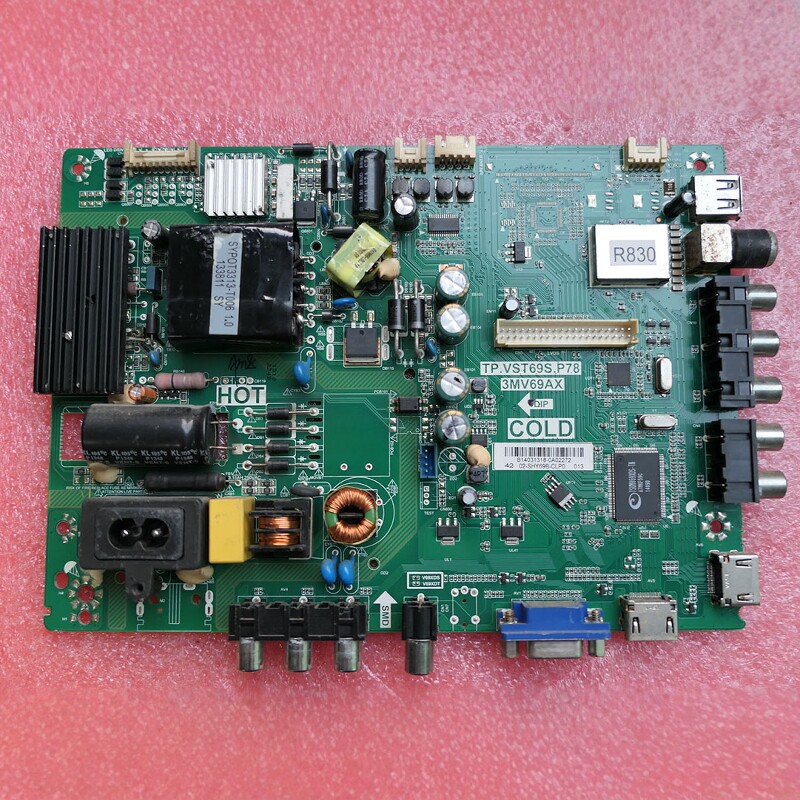 三洋42CE3200D主板TP.VST69S.P78 3MV69AX配AU屏LVF420AUDD测好 - 实物图