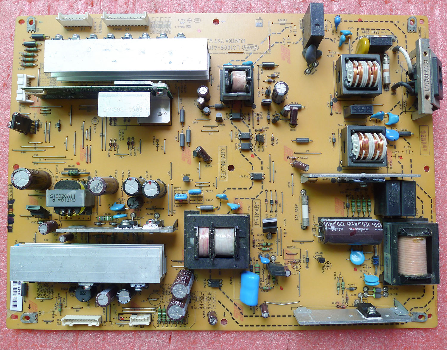 电视机电源板夏普RUNTKA747WJQZ