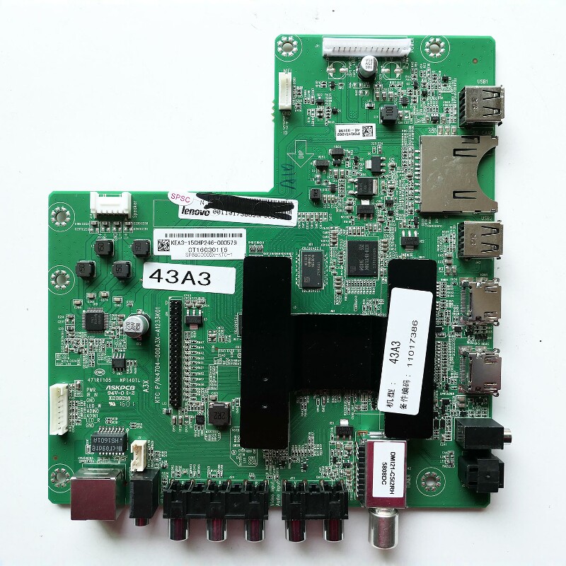 全新原装联想32A3X 32A3 39A3 43A3主板4704-000A3X-A1233K01配屏