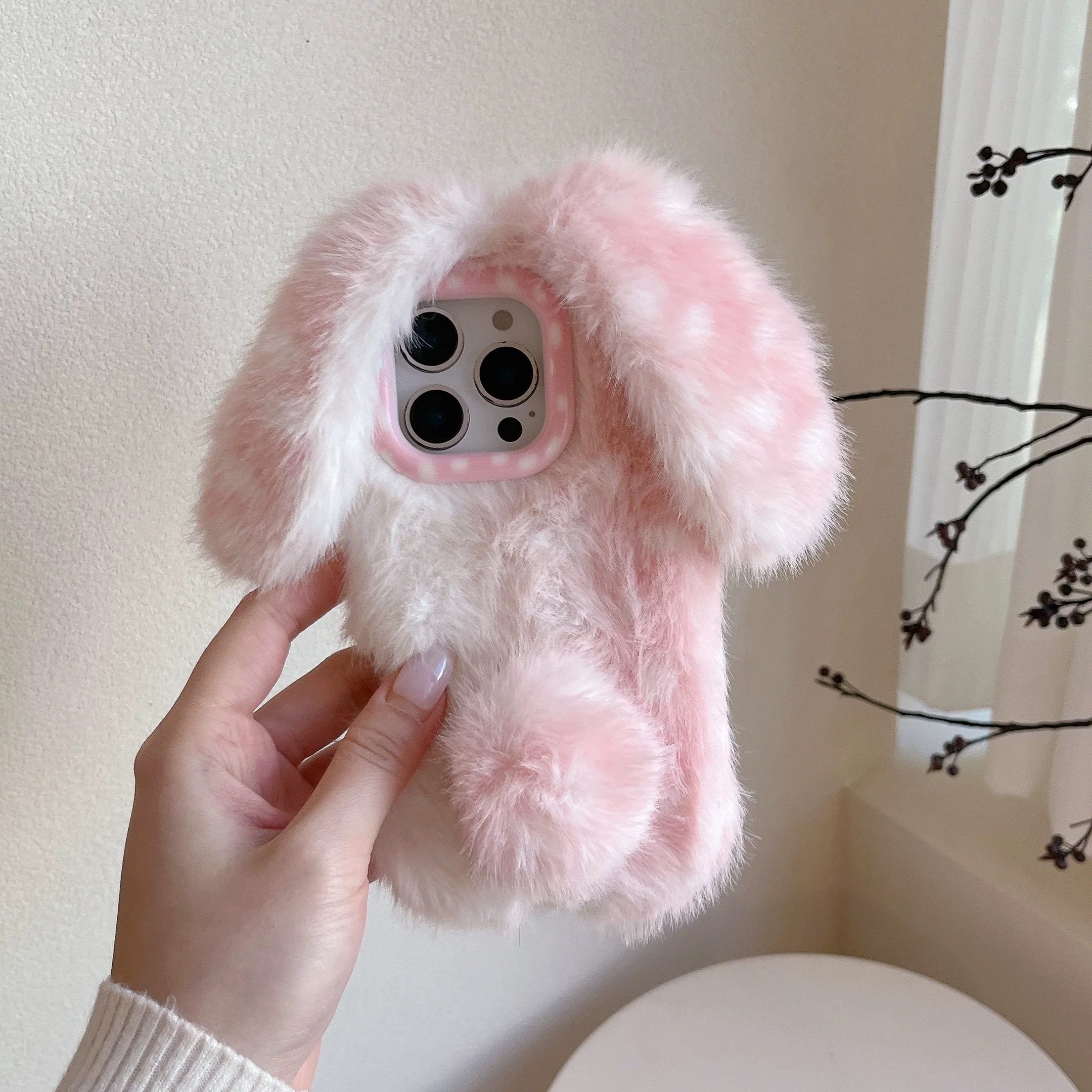 适用华为nova15少女14/13/9se兔子手机壳12pro毛绒magic8pro/5/7/6兔耳朵荣耀play8T/7t/6C/5t软x60i纯色x70i,3C数码配件,手机保护套/壳,淘宝优惠券,粉丝福利购,淘宝优惠卷