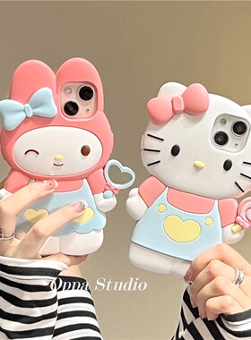 hello kitty凯蒂猫pura70/mate60pro+适用华为100荣耀200pro/90gt/80se手机壳x60x畅享70美乐蒂50plus畅玩40S