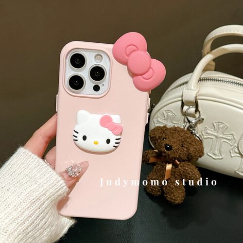 小红书15pro适用iPhone14promax猫咪手机壳16蝴蝶结13苹果14plus女1+12萌11/10pro可爱13t一加ace3/2软5pro