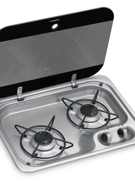 DOMETIC多美达房车双眼防爆玻璃燃气灶厨房灶具小型CE99户外抽拉