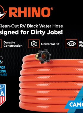 美国原装进口CAMCO房车特种车清水污水灰水高压水管快速接头快插