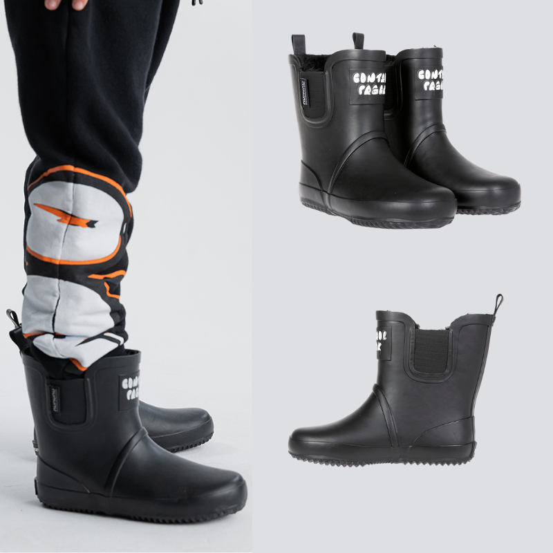 NUNUNU秋冬防滑雨鞋雨靴