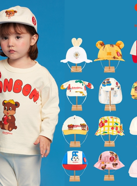 (现货)BEBEDEPINO/贝贝品诺24春款男女儿童鸭舌帽遮阳帽露营帽