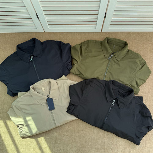 元！男装可收纳翻领拉链衫夹克~春秋冬男士防风雨休闲百搭外套