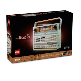 LEGO乐高10334复古收音机益智拼搭积木礼物模型玩具