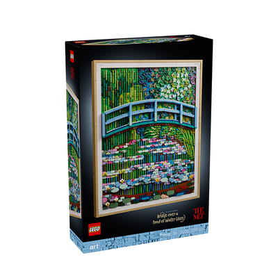 LEGO乐高31220克劳德莫奈睡莲池上的桥积木玩具正品礼物佳选