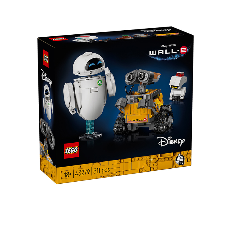 乐高43279瓦力与伊娃模型玩具