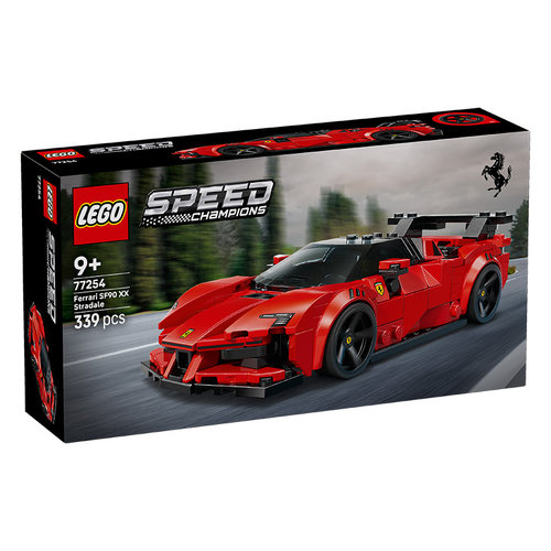 乐高speed超级赛车77254法拉利Ferrari SF90跑车儿童拼搭积木玩具