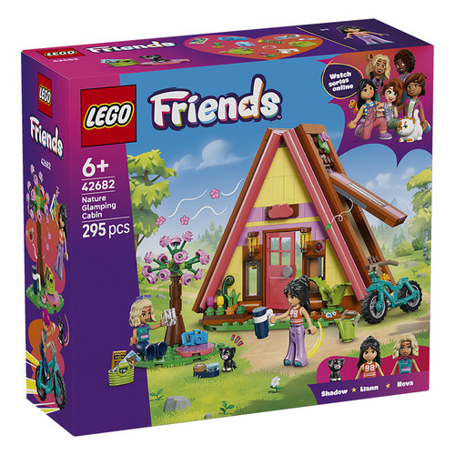 LEGO乐高42682 野营小屋 益智拼搭积木儿童模型玩具