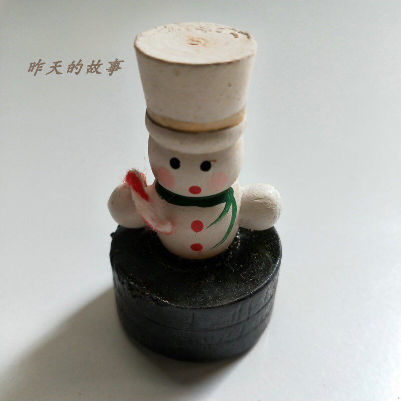 그리운 옛 재고 80 90년대 SHANHUA 브랜드 목제 연필깎이 연필깎이 LILLIPUTIAN