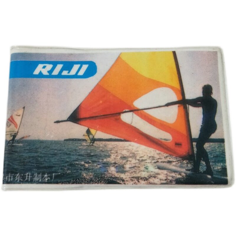 향수를 불러일으키는 90년대 플라스틱 부드러운 가죽 메모장 일기장 전화번호부 144 오픈 92*56MM