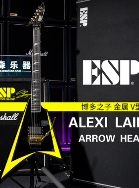 ESP 爱德华 EDWARDS E-ALEXI ARROW HEAD 博多之子电吉他金属 V型