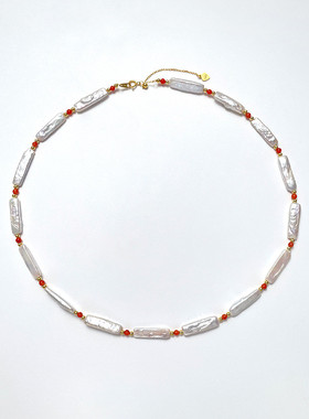 巴洛克异形珍珠项链轻奢高级感玛