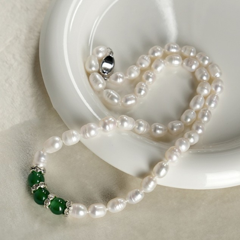 淡水珍珠项链女妈妈款2025新款爆