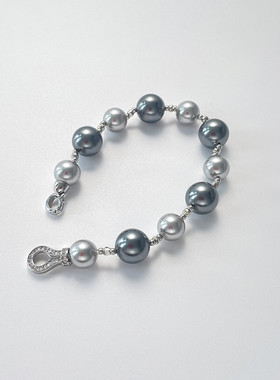 海蝶珠蝴设计甜美手链高级感时尚