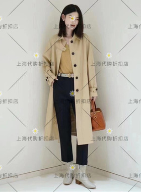 2021春夏新款羊毛系带风衣A2017501