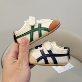 运动拼色小白鞋 春秋0 12个月婴儿软底防滑学步鞋 1岁男女宝宝6