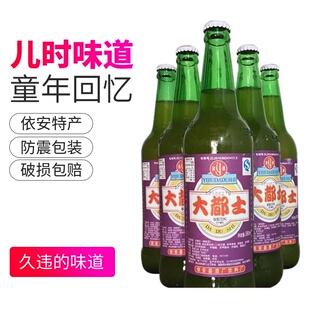 依安大都市饮料580ML*6瓶东北特产7080怀旧大香槟老汽水饮品代购
