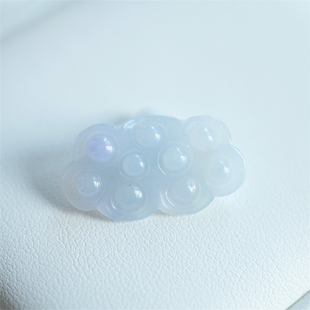 天然缅甸玉吊坠手链紫莲蓬紫糯种多子多福连生贵子喜事连连