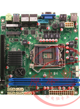 促销 ITX-B360/5SATA接口多硬盘位IPFS主板双千兆网卡NAS服务器