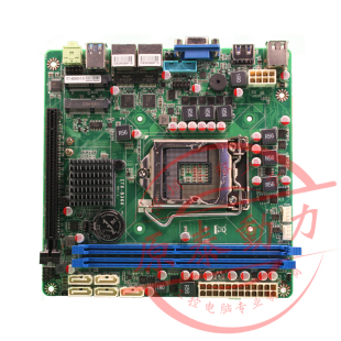 促销 ITX-B360/5SATA接口多硬盘位IPFS主板双千兆网卡NAS服务器