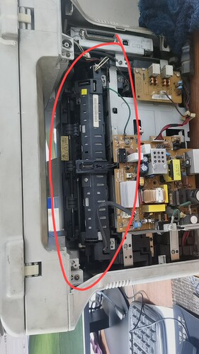 三星4521F上面那组滚筒 三星scx 4521 f出纸滚筒打印机配件电影膜