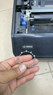 爱普生LQ595KII针式 进纸皮带590皮带进纸器送纸链条 打印机配件