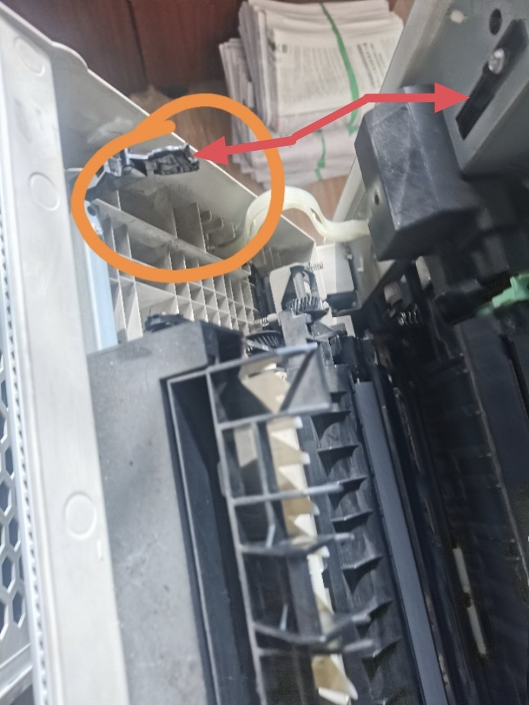 DocuCentre S2520 复印机配件 富士施乐s2520 打印机配件打开盖子