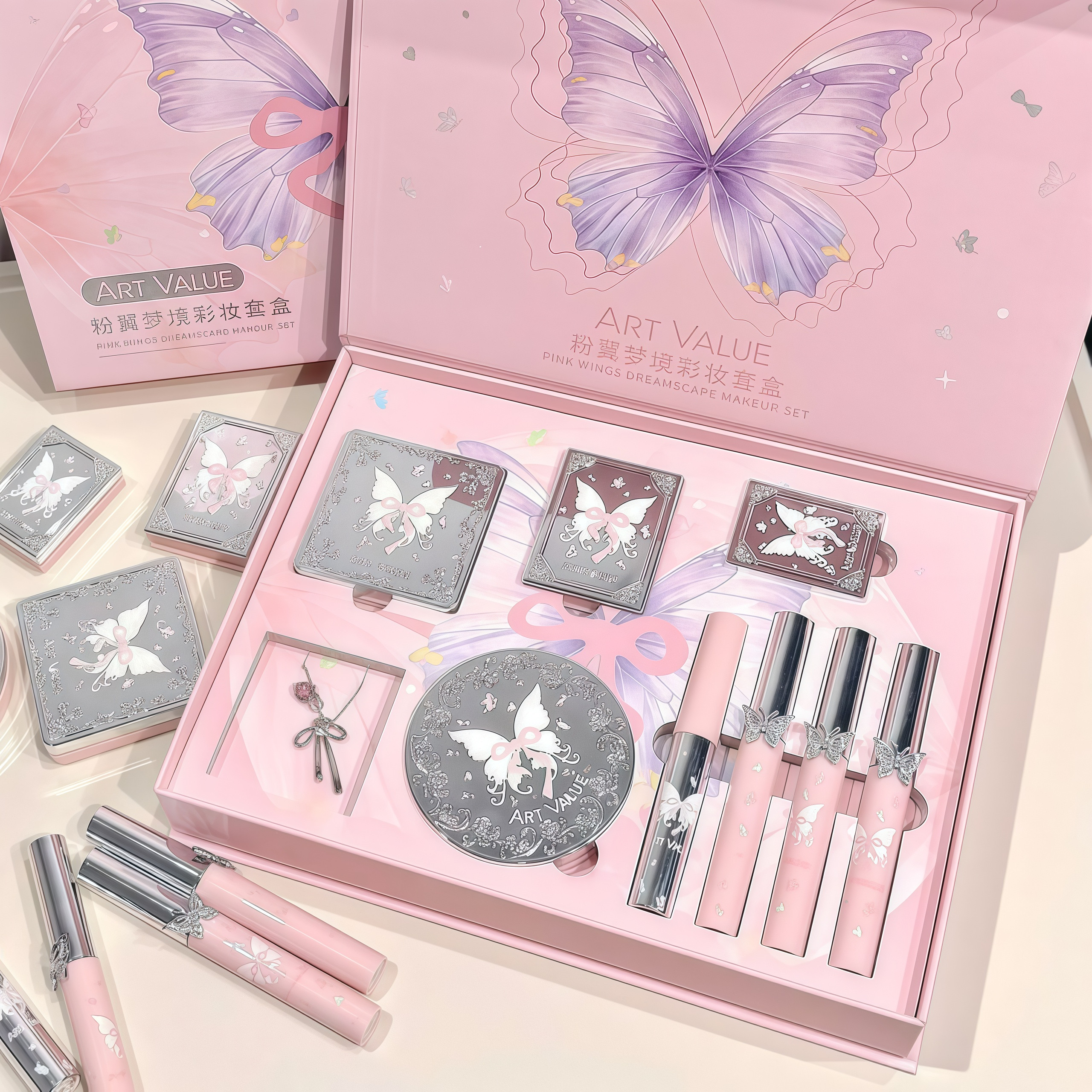 七夕情人节化妆品套装礼盒装正品全套组合彩妆套盒生日礼物送女生