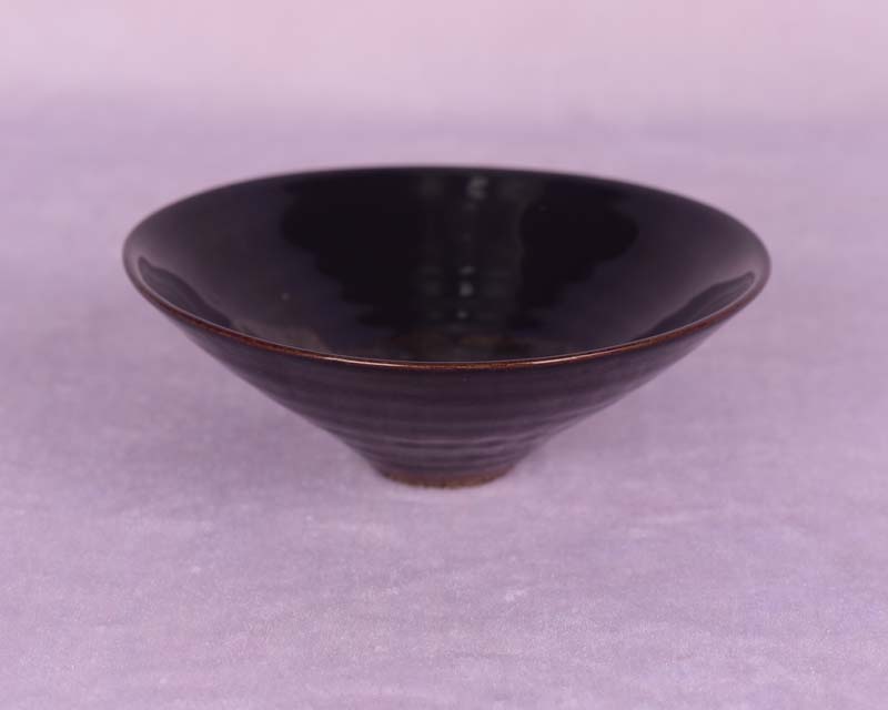 大宋天目吉州窑木叶树叶斗笠茶盏茶杯