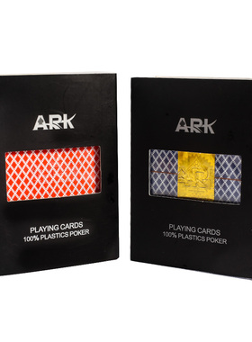 ARK-a8批发防水掼蛋专用高颜值pvc塑料磨砂扑克牌满12副送2副