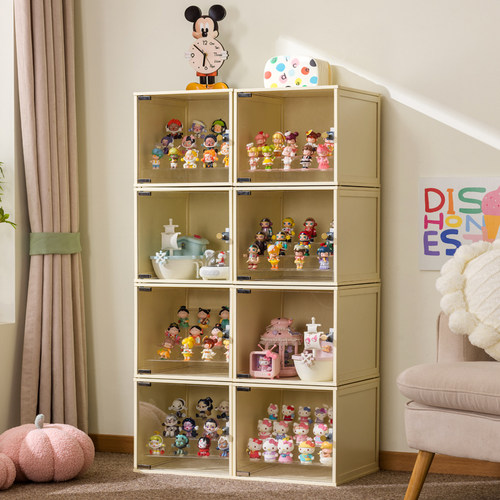 自由组合格子柜单层收纳柜手办展示柜置物柜储物柜客厅书柜矮柜子