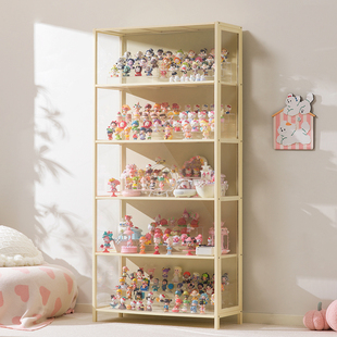 手办展示柜亚克力手办收纳架乐高展示盒泡泡玛特手办玩偶收藏柜