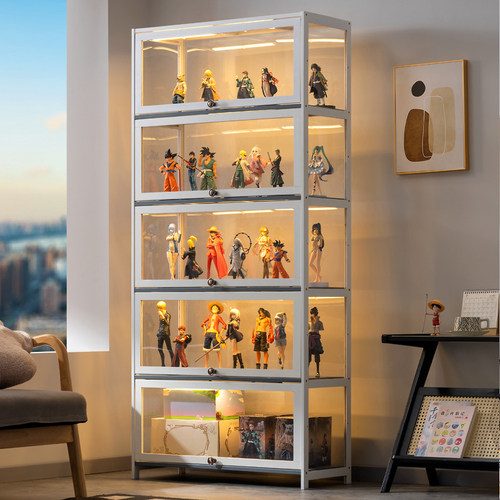 手办展示柜亚克力柜子乐高展示架