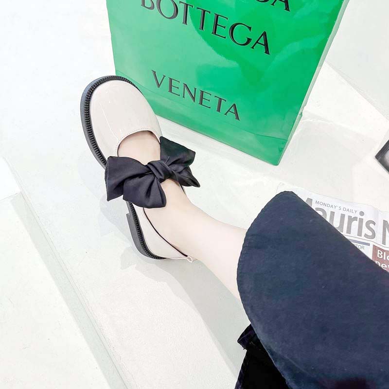 珂卡芙复古乐福鞋女低跟小皮鞋