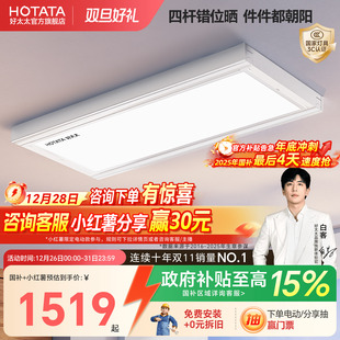 好太太电动晾衣架阳台家用自动升降智能小白鲸晾衣杆 重磅新品