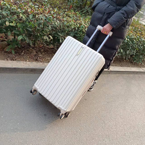 璐璐凯帝防刮磨砂万向轮拉杆箱